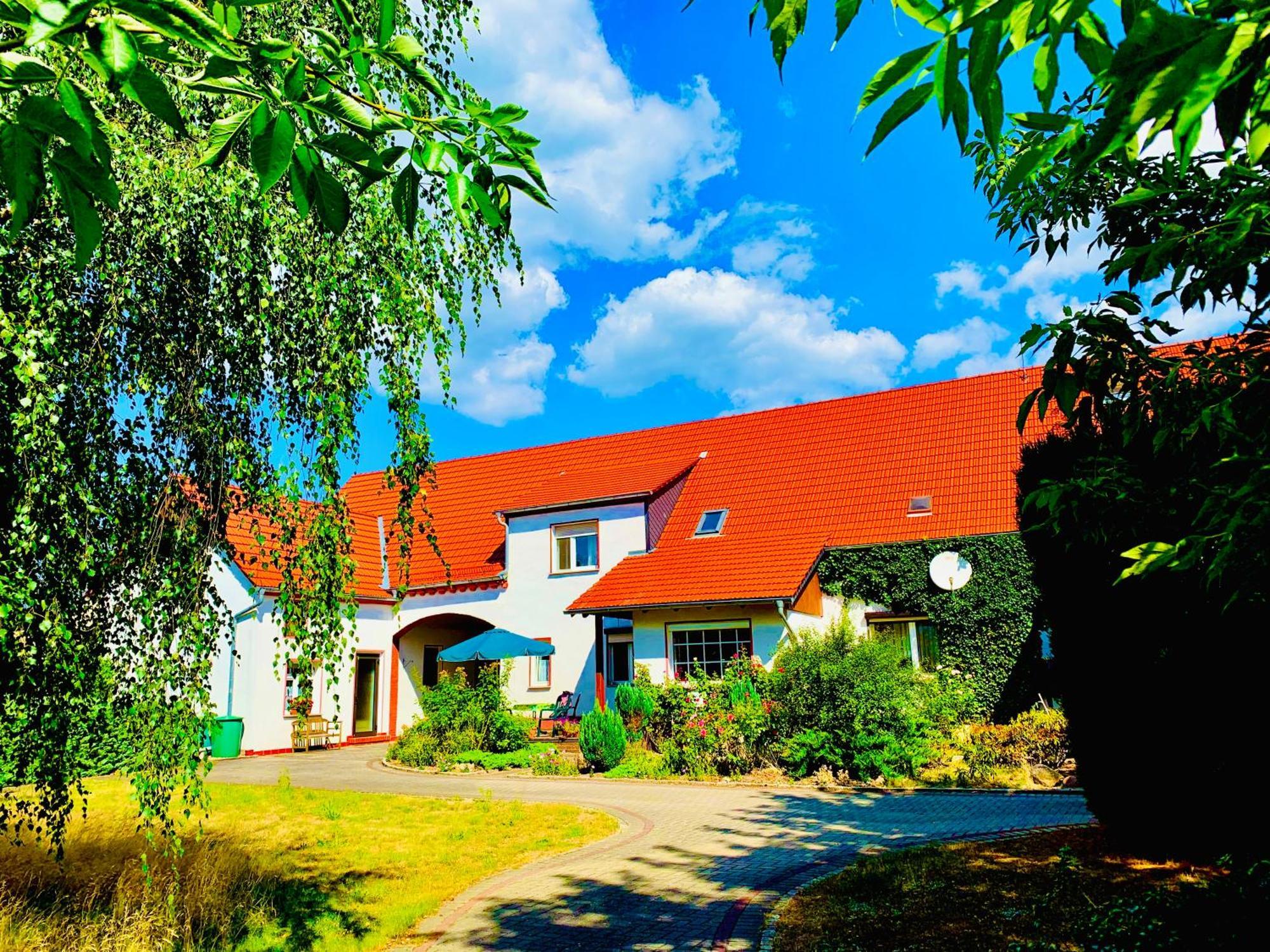 Top-Moderne Ferienwohnung Und Apartments Auf Frueherem Wunderschoenen Bauernhof Im Elbe-Elster-Kreis In Brandenburg Bei Herzberg-Elster, Schoenewalde, Holzdorf Екстериор снимка